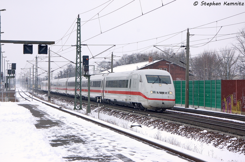 808 045-9  Rheinsberg  als ICE 857 von Kln Hbf nach Berlin Ostbahnhof in Rathenow. 19.03.2013