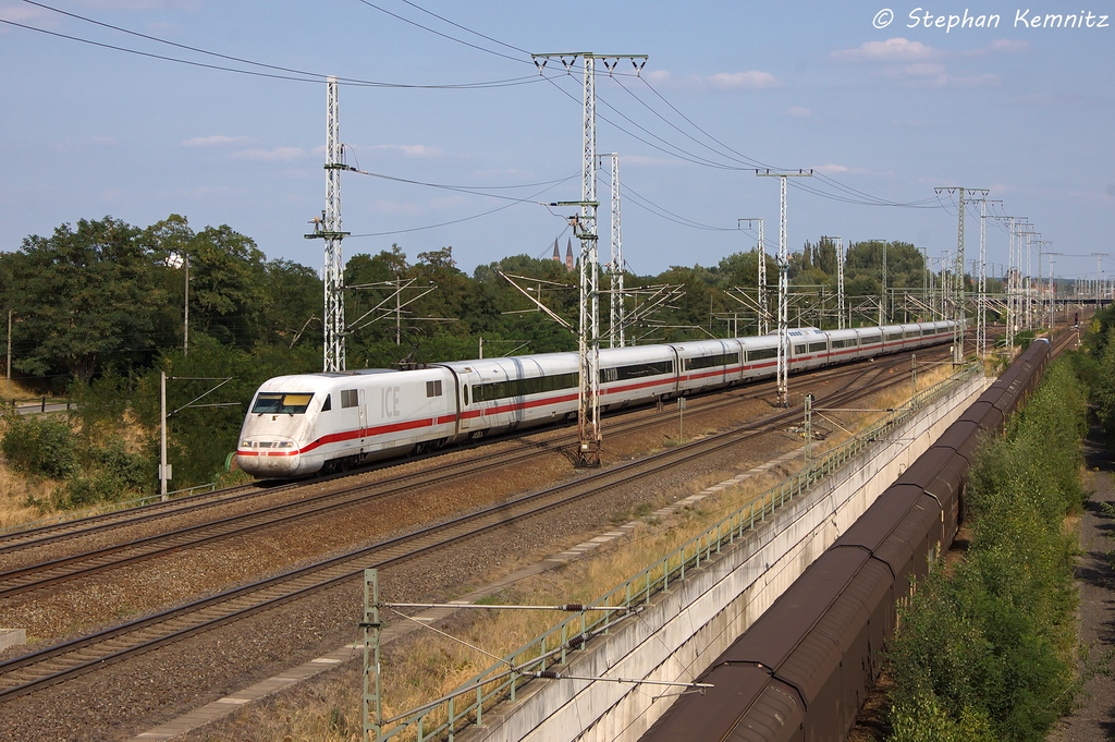 401 559-0  Bad Oldesloe  als ICE 690 von Mnchen Hbf nach Berlin Ostbahnhof in Stendal(Wahrburg). 22.08.2013