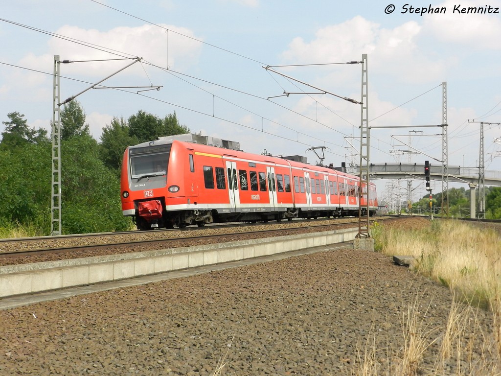 425 504-8 als RB30 (RB 17822) von Schnebeck-Bad Salzelmen nach Wittenberge in Stendal(Wahrburg). 15.08.2013