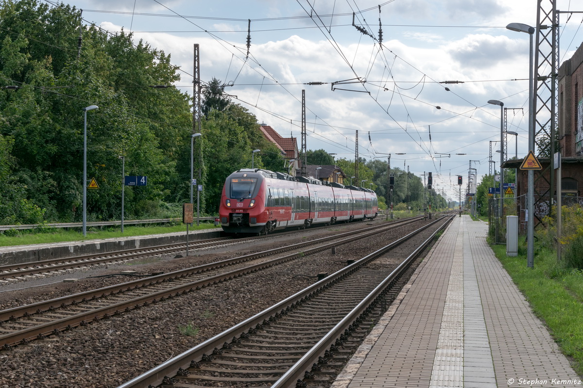 442 815-7 als RB20 (RB 28708) von Potsdam Hbf nach Oranienburg in Priort. 18.09.2015