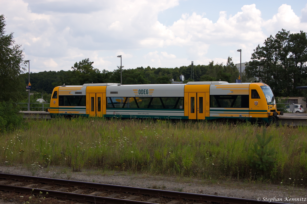 VT 650.60  Frankfurt (Oder)  (650 060-6) ODEG - Ostdeutsche Eisenbahn GmbH als RB51 (RB 68869) von Rathenow nach Brandenburg Hbf in Rathenow. 22.07.2014