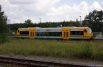 rathenow/354925/vt-65060-frankfurt-oder-650-060-6 VT 650.60 'Frankfurt (Oder)' (650 060-6) ODEG - Ostdeutsche Eisenbahn GmbH als RB51 (RB 68869) von Rathenow nach Brandenburg Hbf in Rathenow. 22.07.2014