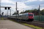 101 087-5  Packendes Sdafrika  mit dem IC 147 von Bad Bentheim nach Berlin Ostbahnhof in Rathenow. 17.06.2012