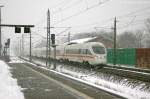 411 557-2  Innsbruck  als ICE 1674 von Karlsruhe Hbf nach Berlin Ostbahnhof in Rathenow. 24.02.2013 