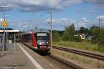 642 227-2 & 642 222-3 als RB13 (RB 17966) von Rathenow nach Stendal in Rathenow. 15.06.2014