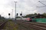 101 118-8  GLACIER EXPRESS unvergessliCH  mit dem IC 2385 von Berlin Ostbahnhof nach Karlsruhe Hbf in Rathenow. 17.10.2014