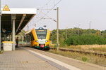 VT 646.040  Rathenow Stadt der Optik  (646 040-5) ODEG - Ostdeutsche Eisenbahn GmbH als RB34 (RB 68889) von Rathenow nach Stendal in Rathenow.