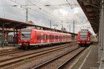 425 004-9 S-Bahn Mittelelbe als S1 (S 39036) von Schönebeck-Bad Salzelmen nach Wittenberge und 425 011-4 S-Bahn Mittelelbe als RB32 (RB 17568) von Stendal nach Salzwedel in Stendal. 03.10.2016