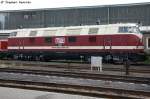 MEG 208 (228 786-0) Mitteldeutsche Eisenbahn GmbH war zu sehen beim Tag der offenen Tr 2013 bei Alstom in Stendal.