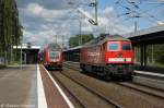 br-1232-v-300/271611/232-534-8-db-schenker-rail-deutschland 232 534-8 DB Schenker Rail Deutschland AG kam als Lz durch den Brandenburger Hbf gefahren und fuhr nach Brandenburg-Altstadt weiter. 04.06.2013
