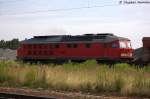 233 127-0 DB Schenker Rail Deutschland AG beim rangieren in Satzkorn. 01.08.2013