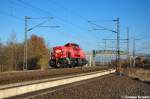 261 064-0 DB Schenker Rail Deutschland AG kam als Lz durch Stendal(Wahrburg) gefahren und fuhr nach Niedergrne weiter.