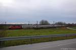 120 123-5 mit dem IC 2385 von Berlin Ostbahnhof nach Frankfurt(Main)Hbf in Stendal(Wahrburg). 04.01.2014