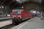 143 944-7 |Verl.|LH 2|09.09.12| mit der RB125 (RB 26419) von Leipzig Hbf nach Weienfels im Leipziger Hbf. 12.06.2012