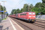 br-6151/574783/151-110-4--151-094-0-db 151 110-4 & 151 094-0 DB Cargo mit einem Erzzug von Hamburg-Altenwerder nach Salzgitter in Bienenbüttel. 05.09.2017