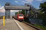 152 102-0 & 152 148-3 DB Schenker Rail Deutschland AG mit einem Kesselzug  Erdöldestillate oder Erdölprodukte , bei der Durchfahrt in Wustermark und fuhren in Richtung Rathenow weiter. 20.05.2014
