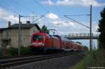br-6182-siemens-es-64-u2/204132/182-005-mit-dem-re2-re 182 005 mit dem RE2 (RE 37414) von Cottbus nach Wittenberge in Vietznitz. 22.06.2012