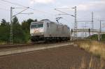 185 531-1  Renate  TXL - TX Logistik AG fr SETG - Salzburger Eisenbahn TransportLogistik GmbH kam als Lz durch Stendal(Wahrburg) gefahren und war auf dem Weg nach Borstel um dort einen leeren Hackschnitzelzug zu holen. 15.08.2013
