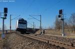 E 186 181-4 Railpool GmbH fr METRANS Rail s.r.o. mit einem Containerzug in Stendal(Wahrburg) und fuhr zum Gterbahnhof weiter. Einen netten Gru an den Tf!  05.03.2013