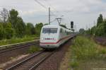402 016-0  Dessau  als ICE 848 von Berlin Hbf (tief) nach Köln Hbf in Berlin Jungfernheide. 09.05.2015