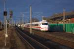 808 031-9  Brandenburg an der Havel  als ICE 841 von Oldenburg(Oldb) nach Berlin Ostbahnhof in Rathenow. 02.03.2015