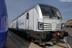 192 961-1 Siemens Mobility stand auf der InnoTrans 2012 in Berlin. Diese Lok besitzt auch einen  Last Mile diesel . 21.09.2012 