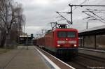 114 020 kam mit dem RE1 (RE 69521) aus Berlin Wannsee im Brandenburger Hbf an und fuhr dann in Abstellung. 13.03.2012