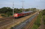 112 070-6 mit dem RE20 (RE 17624) von Halle(Saale)Hbf nach Uelzen in Stendal(Wahrburg). 22.08.2013