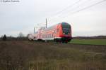 RE20 (RE 17631) von Uelzen nach Halle(Saale)Hbf in Stendal(Wahrburg) und geschoben hatte die 114 024-3. 04.01.2014