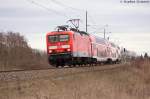 114 017 mit dem RE20 (RE 17620) von Halle(Saale)Hbf nach Uelzen in Stendal(Wahrburg). 08.02.2014