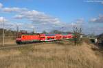 114 024-3 mit dem RE20 (RE 17631) von Uelzen nach Halle(Saale)Hbf in Stendal(Wahrburg). 14.02.2014
