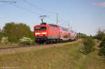 114 032-6 mit dem RE20 (RE 17620) von Halle(Saale)Hbf nach Uelzen in Stendal. 03.05.2014