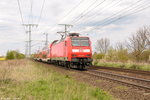 sachsen-anhalt/493169/146-026-mit-dem-re30-re 146 026 mit dem RE30 (RE 17645) von Stendal nach Naumburg(Saale)Hbf in Stendal. 29.04.2016