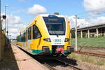 VT 646.041 (646 041-3) ODEG - Ostdeutsche Eisenbahn GmbH als RB34 (RB 63909) von Rathenow nach Stendal in Großwudicke. 22.06.2018