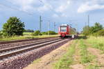 br-0425/659031/425-004-9-s-bahn-mittelelbe-als-s1 425 004-9 S-Bahn Mittelelbe als S1 (S 39052) von Schönebeck-Bad Salzelmen nach Wittenberge in Demker. 31.05.2019