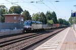 X4 E - 603 (193 603-8) MRCE - Mitsui Rail Capital Europe GmbH für boxXpress.de GmbH mit einem Containerzug in Bienenbüttel und fuhr weiter in Richtung Uelzen.