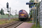 cargo-logistik-rail-service-gmbh-clr/509797/my-1151-227-009-8-clr-- My 1151 (227 009-8) CLR - Cargo Logistik Rail-Service GmbH & My 1149 (227 008-0) Altmark-Rail mit dem DGS 69405 von Berlin-Neukölln nach Hamburg Hohe Schaar in Großwudicke. 29.07.2016