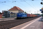 eisenbahngesellschaft-potsdam-mbh-egp/515642/140-678-4-egp---eisenbahngesellschaft-potsdam 140 678-4 EGP - Eisenbahngesellschaft Potsdam mbH mit einem Containerzug von Berlin nach Hamburg in Bienenbüttel. 26.08.2016