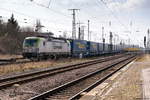 ITL Eisenbahn GmbH/604637/193-893-5-itl---eisenbahngesellschaft-mbh 193 893-5 ITL - Eisenbahngesellschaft mbH mit dem KLV 'LKW-Walter' DGS 42339 von Herne nach Paskov in Stendal. 24.03.2018