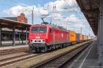 mitteldeutsche-eisenbahn-gmbh-meg/425216/801-156-001-0-meg---mitteldeutsche 801 (156 001-0) MEG - Mitteldeutsche Eisenbahn GmbH mit einem Containerzug von Leipzig nach Hamburg in Stendal. 02.05.2015