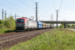 PKP Cargo/495490/eu46-506-5370-018-1-pkp-cargo-sa EU46-506 (5370 018-1) PKP CARGO S.A. mit einem PKP Cargo Falns Ganzzug in Stendal und fuhr weiter in Richtung Hauptbahnhof. 10.05.2016