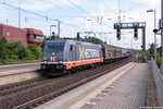 br-6241-bombardier-traxx-f140-ac2/517037/241006-calrissian-241-006-4-hector-rail 241.006 'Calrissian' (241 006-4) Hector Rail AB mit einem H-Wagen Ganzzug in Lüneburg und fuhr weiter in Richtung Hamburg. 02.09.2016