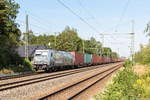 METRANS Rail s.r.o./672938/386-020-2-metrans-rail-sro-mit 386 020-2 METRANS Rail s.r.o. mit einem Containerzug in Friesack und fuhr weiter in Richtung Nauen. 23.08.2019