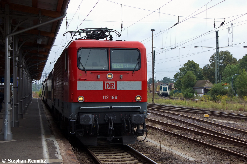 112 169 mit der RB29 (RB 27560) von Stendal nach Salzwedel in Stendal. 08.09.2012