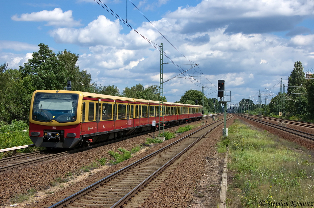 481 423-2 S-Bahn Berlin als S41 Ring, bei der Ausfahrt in Berlin Jungfernheide und nchster Halt ist Berlin Beusselstrae. 16.07.2012