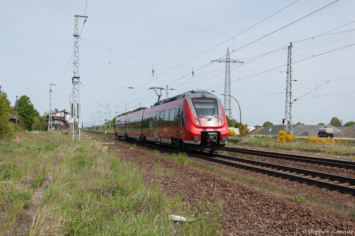 442 632-6 als RB21 (RB 18665) von Wustermark nach Potsdam Griebnitzsee in Satzkorn. 11.05.2015