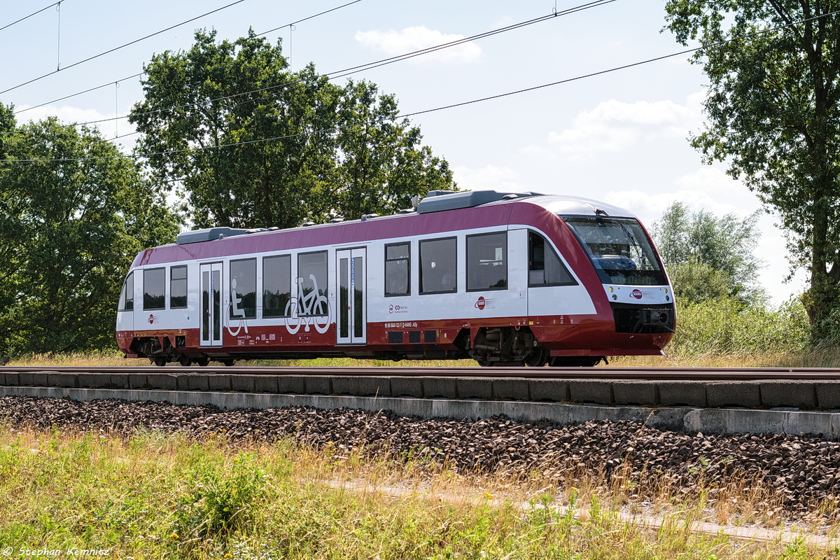 640 122-7 HANSeatische Eisenbahn GmbH als RB34 (RB 62237) von Rathenow nach Stendal in Rathenow. Netten Gruß an den Tf! 27.07.2019