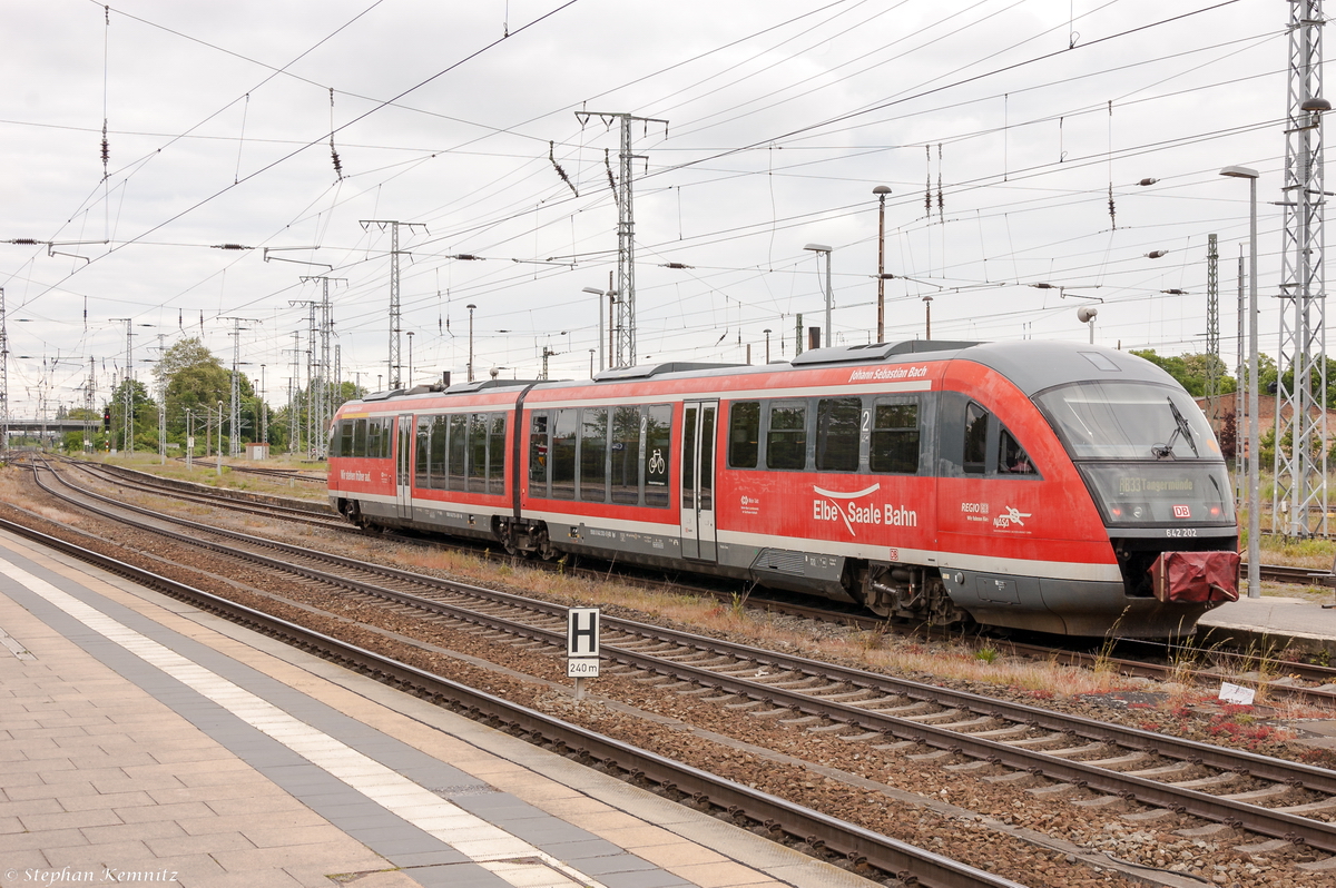 642 202-5 als RB33 (RB 27831) von Stendal nach Tangermünde in Stendal. 23.05.2015