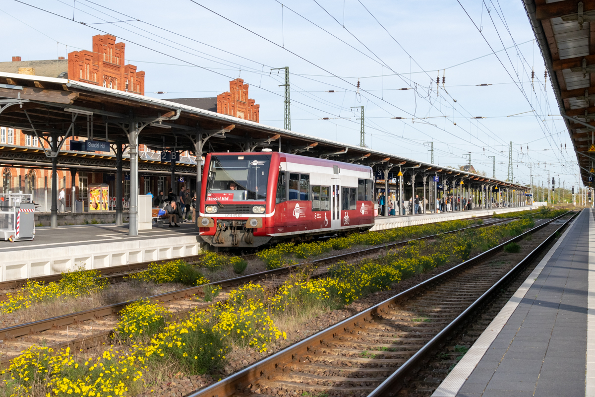 672 920-5 HANSeatische Eisenbahn GmbH in Stendal. 27.10.2022