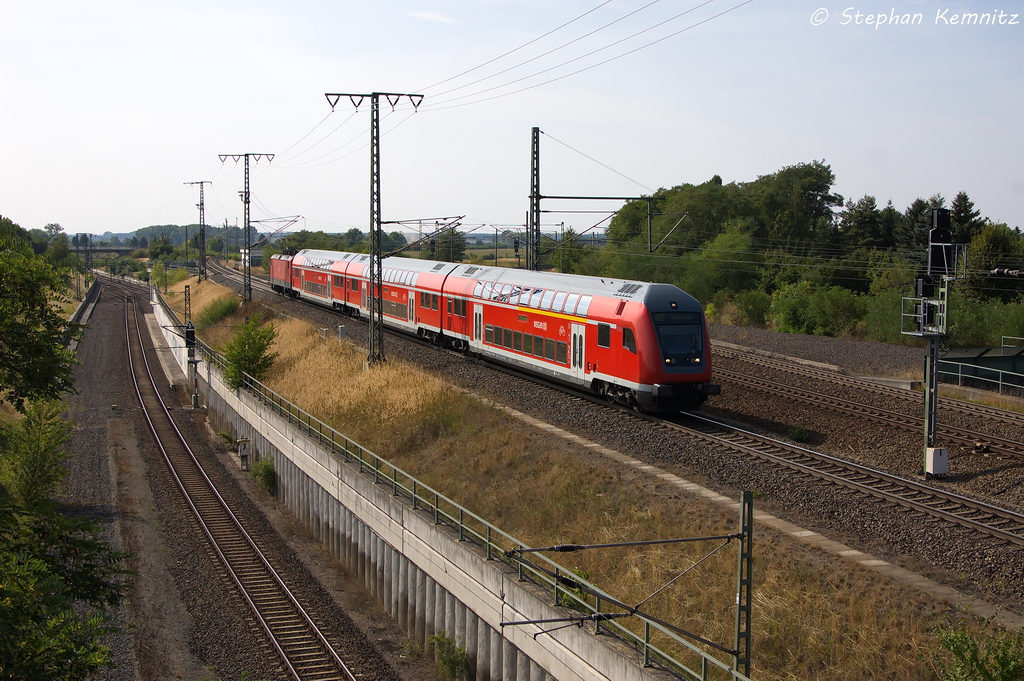 RB 29 (RB 17571) von Salzwedel nach Stendal in Stendal(Wahrburg) und geschoben hatte die 114 028-4. 22.08.2013